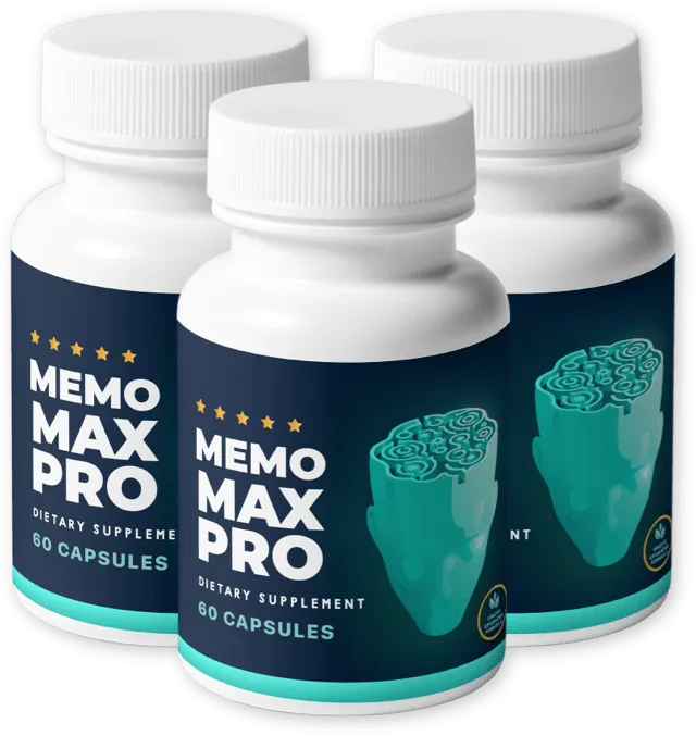 Memo Max Pro 3 Bottles - Most Popular Package